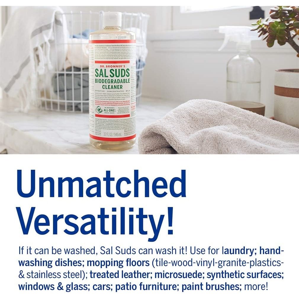 Dr. Bronner's Sal Suds Biodegradable Cleaner 946ml