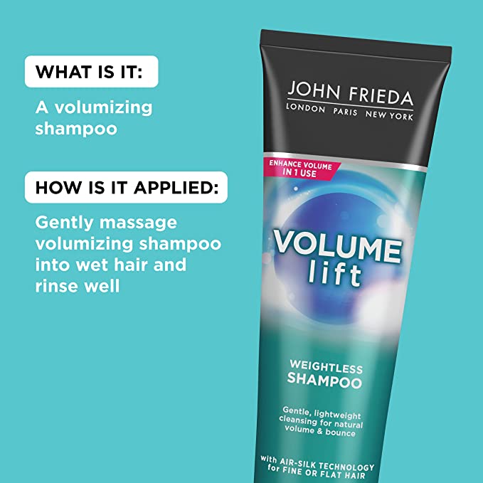 John Frieda Volume Lift Weightless Shampoo 250ml