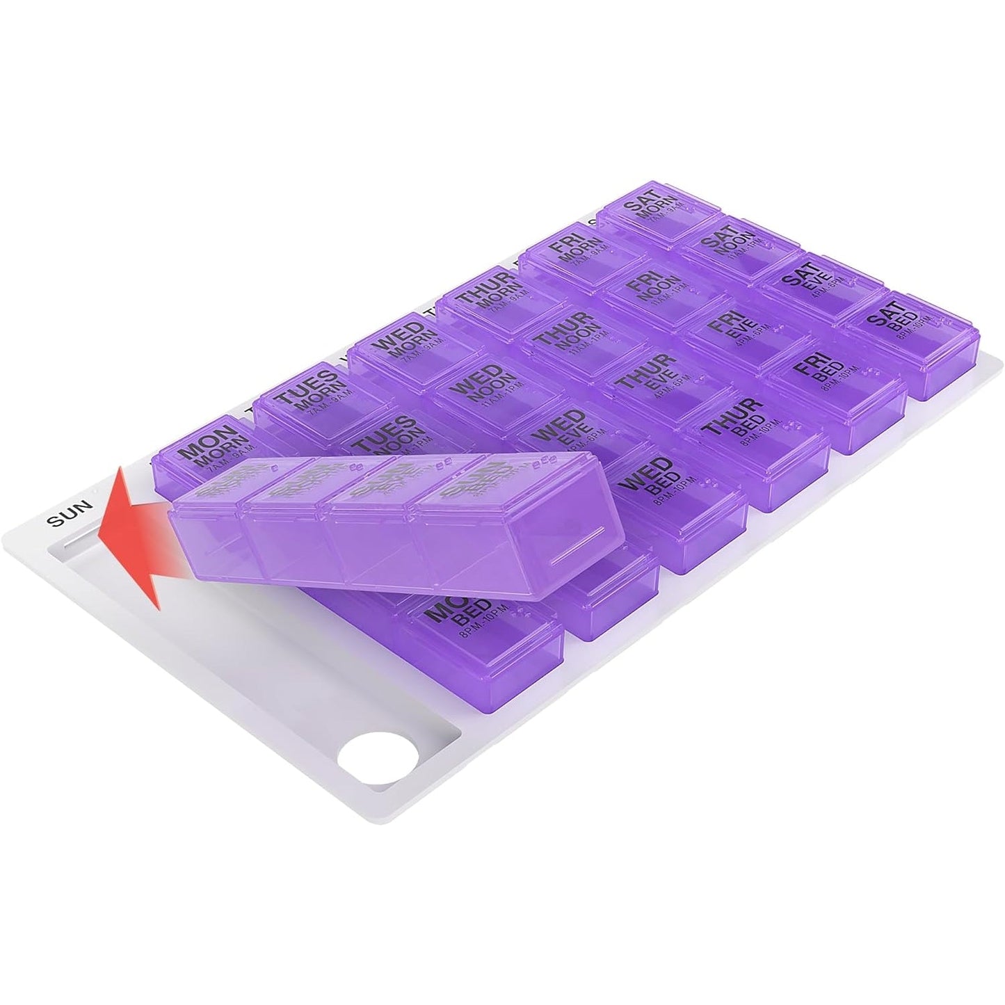 Ezy Dose 1 Day at a Time Pill Case (Assorted Colours)