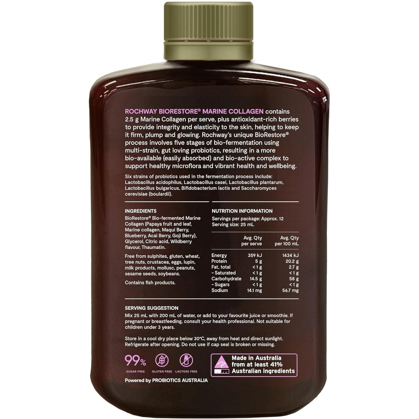 Rochway I Am Glowing (BioRestore Marine Collagen) 300ml