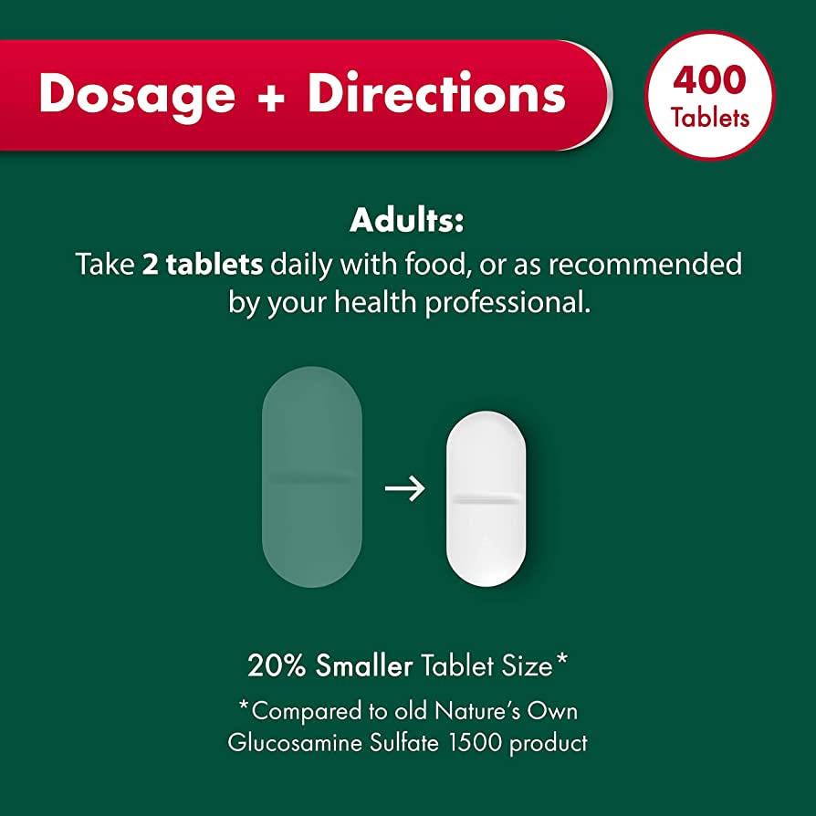 Nature's Own Glucosamine Sulfate 240 Tablets