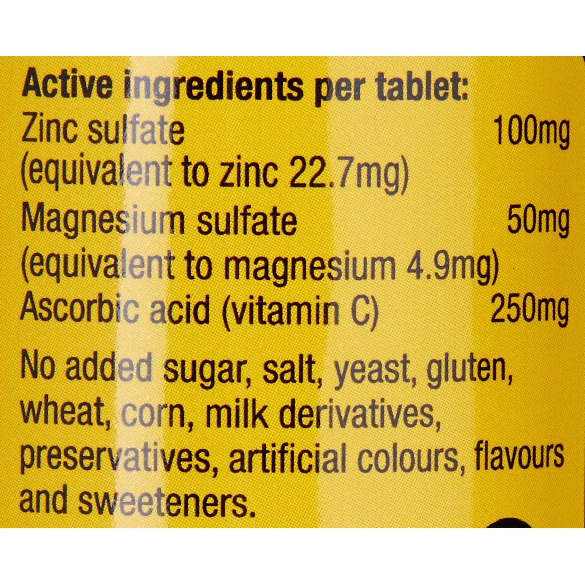 Blackmores Zinvit C 250mg 50 Tablets