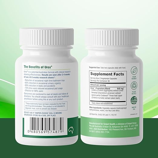 Seipel Group Urox (Bladder Control) 60c