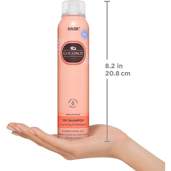 Hask Exotics Coconut Dry Shampoo 122g