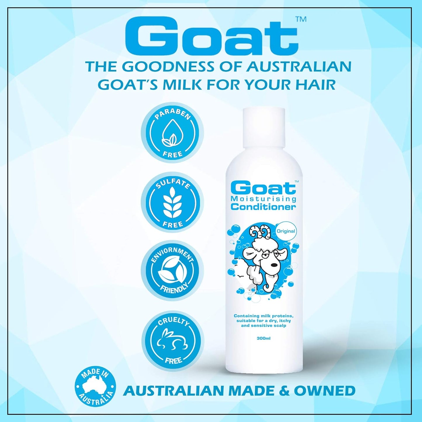 Goat Range Goat Moisturising Conditioner Original 300ml
