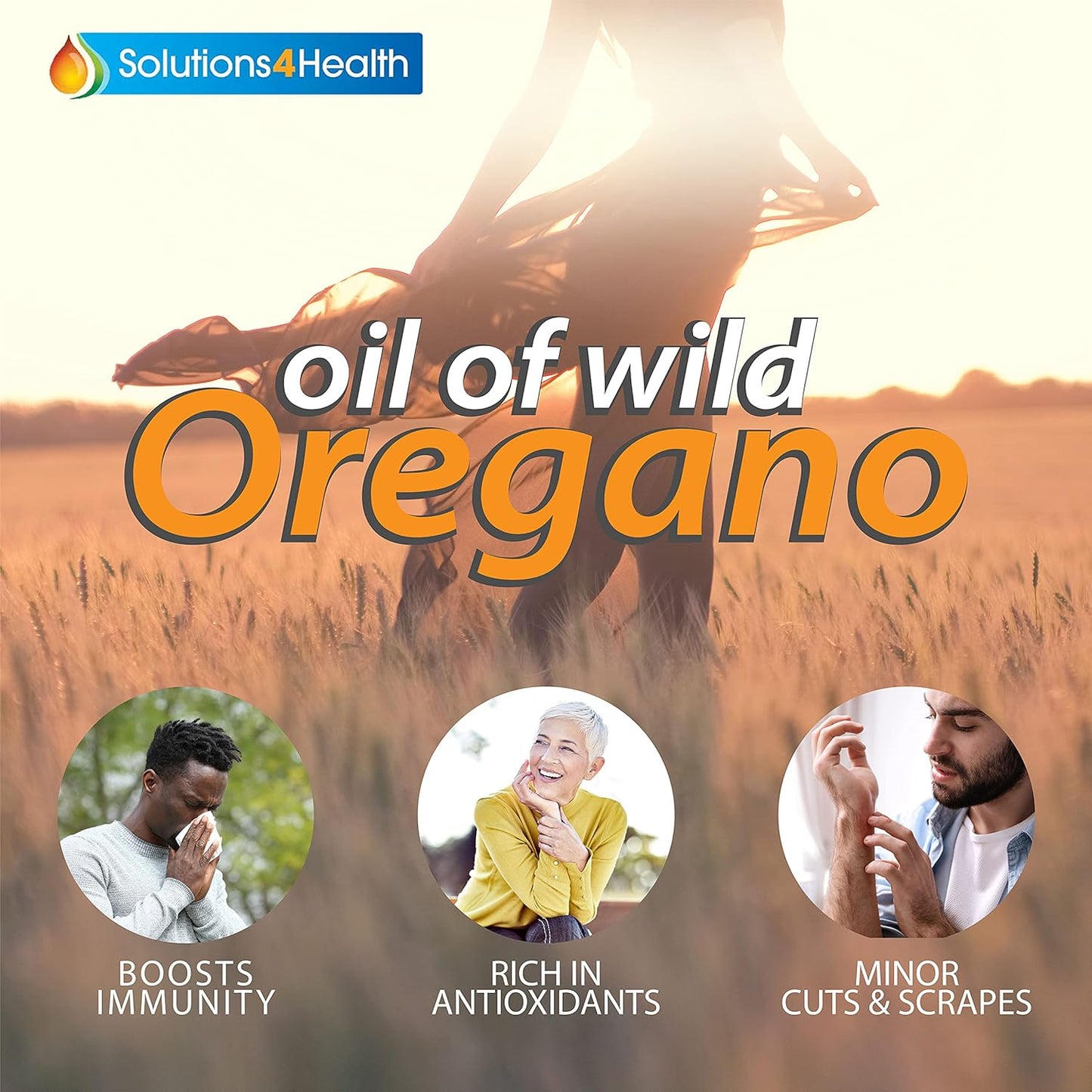 Solutions 4 Health Oil of Wild Oregano Lozenge Drops Honey Flavour x 12 Pack