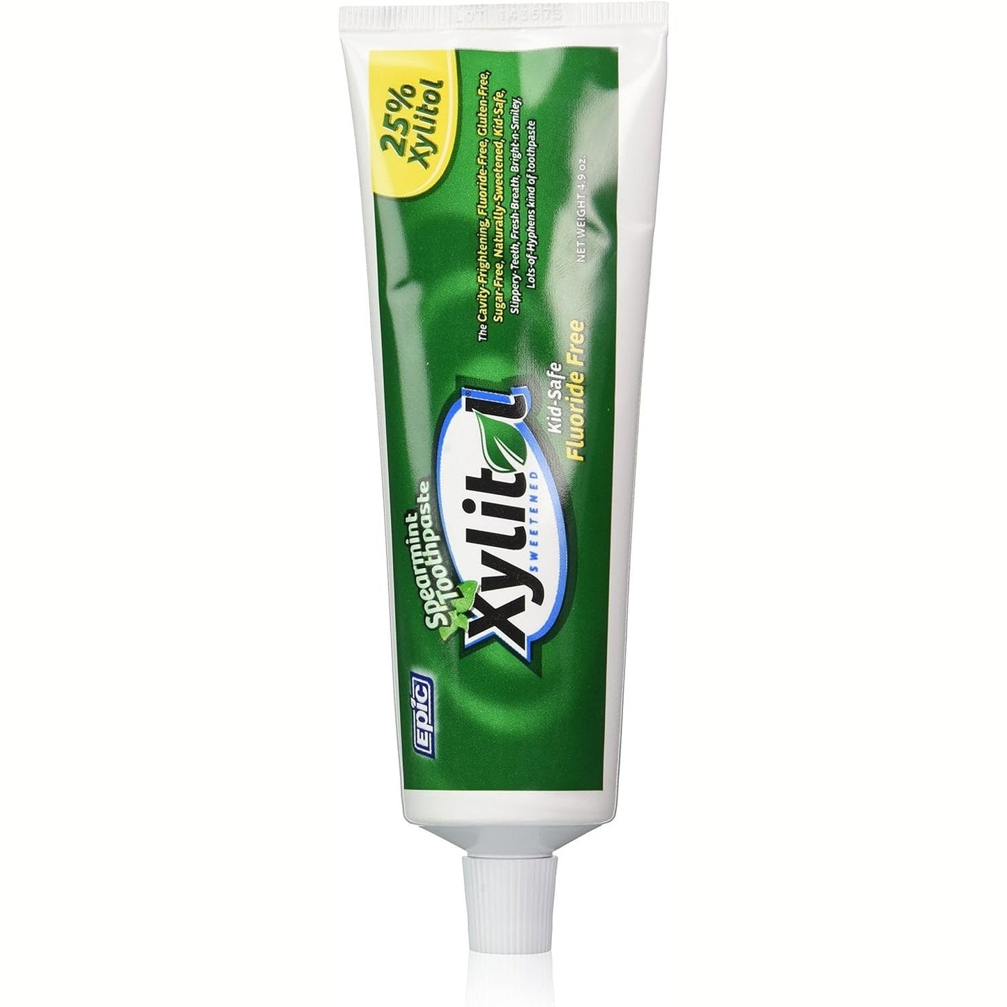 Epic Spearmint Toothpaste with Xylitol (Fluoride Free) 4.9oz