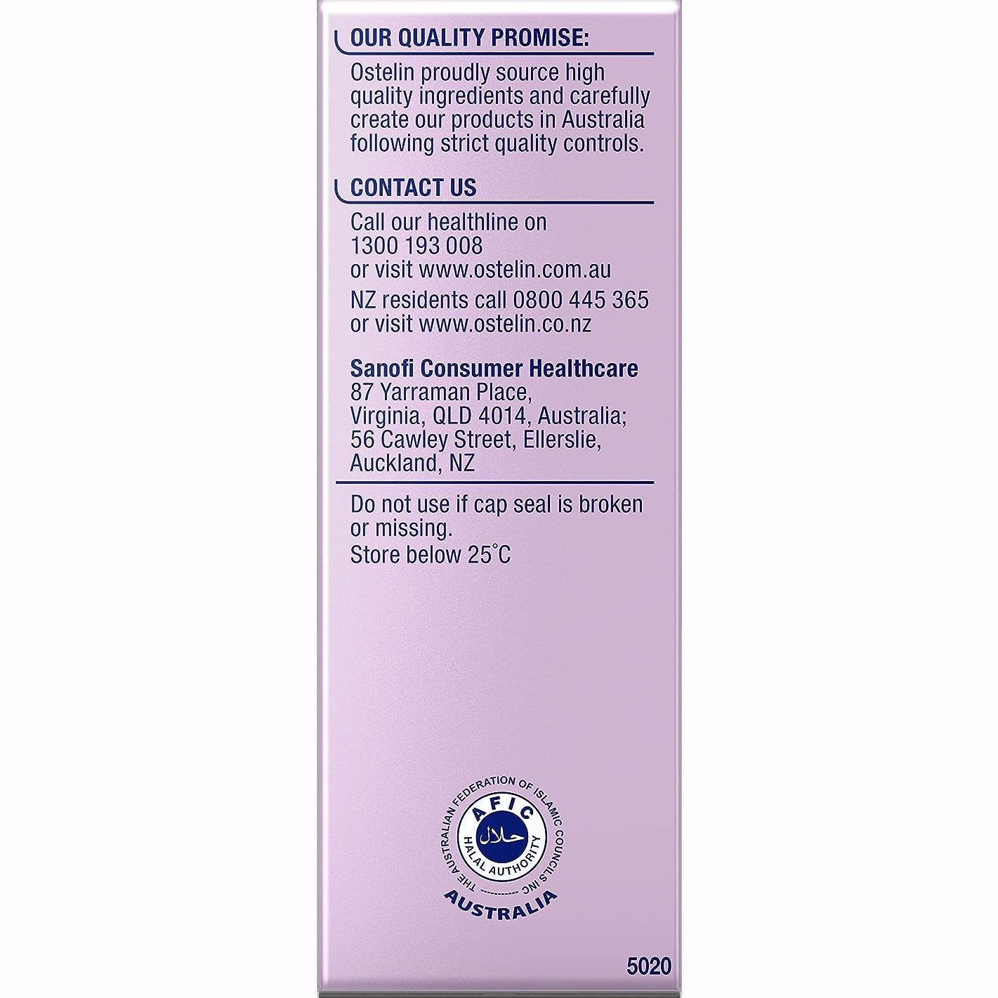 Ostelin Vitamin D (1000IU) Oral Liquid 50ml