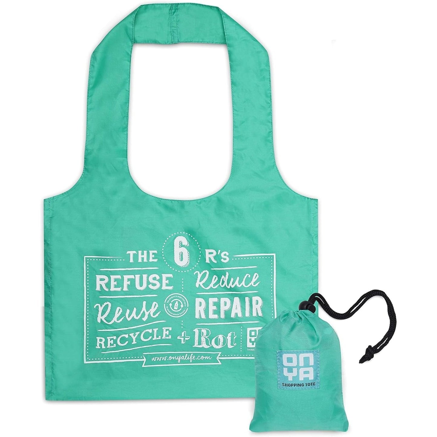 Onya Reusable Bulk Food Bag Set Aqua