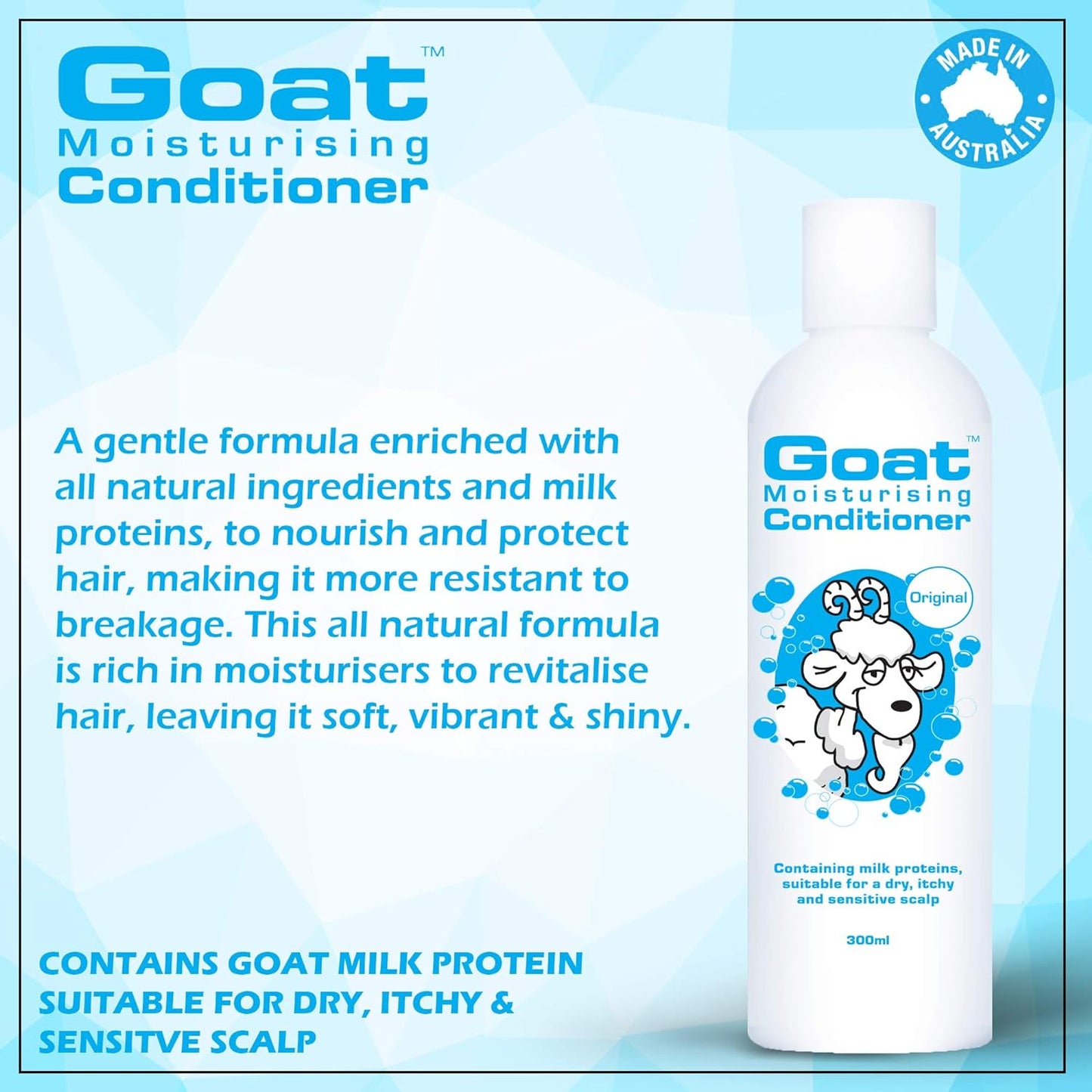 Goat Range Goat Moisturising Conditioner Original 300ml