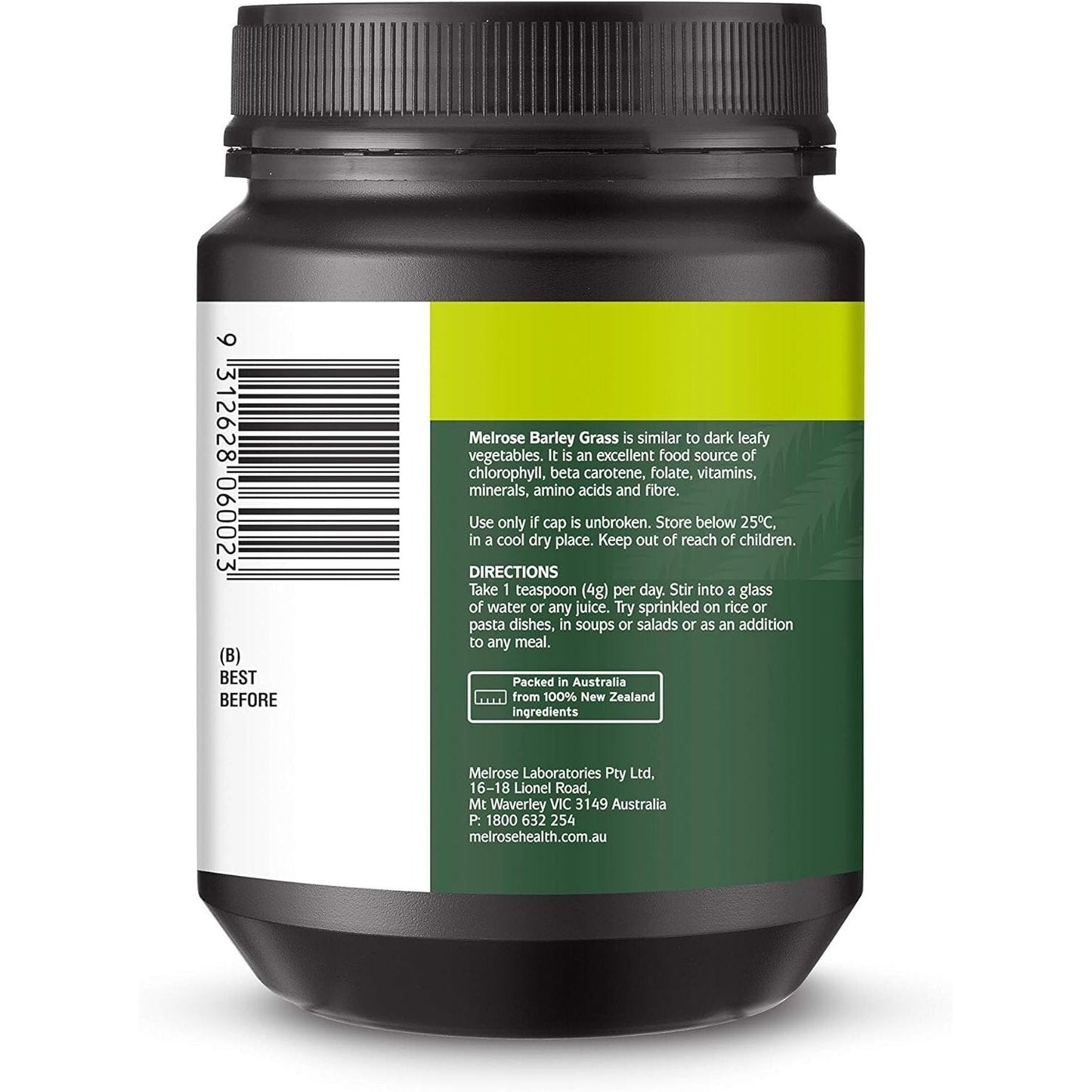 Melrose Organic Barleygrass Powder Instant Powder 200g