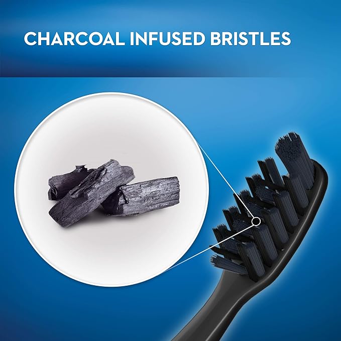 Oral B Toothbrush 3D White Charcoal Manual 1 Pack