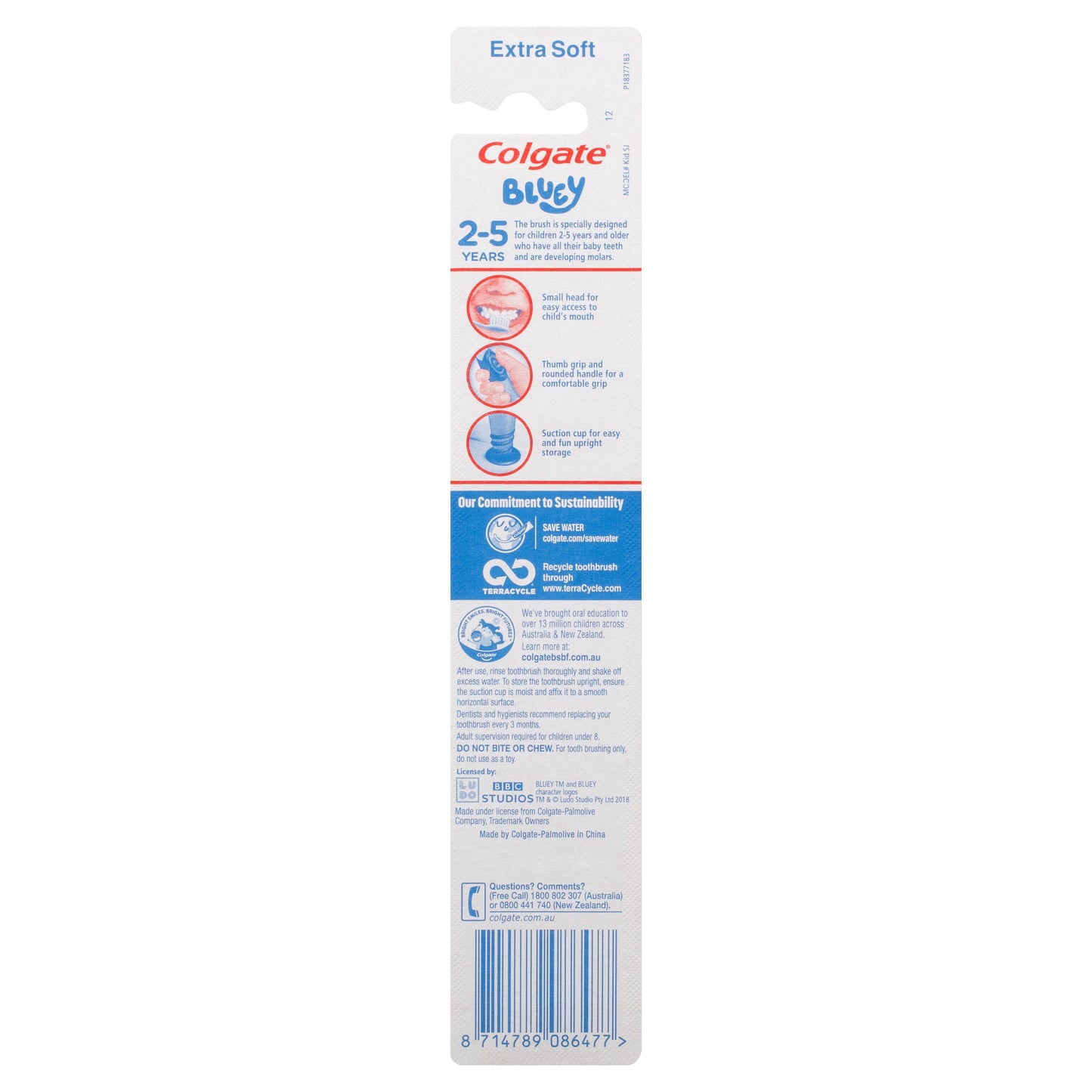 Colgate Toothbrush 2-5 years Extra Soft