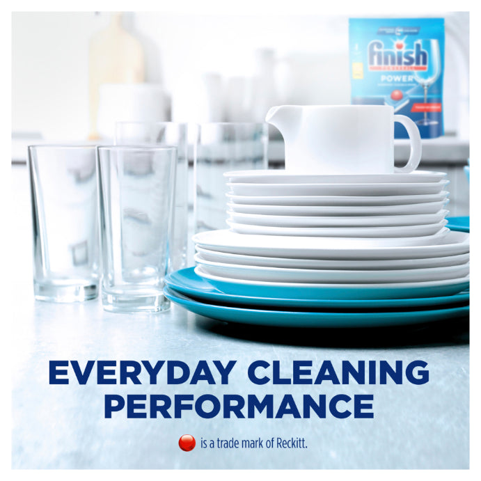 Finish Power Essential Auto Dishwash Tablets Lemon Sparkle 80 Pack