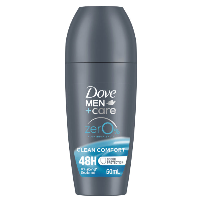 Dove Men Roll on Clean Comfort Zero Aluminium 50ml
