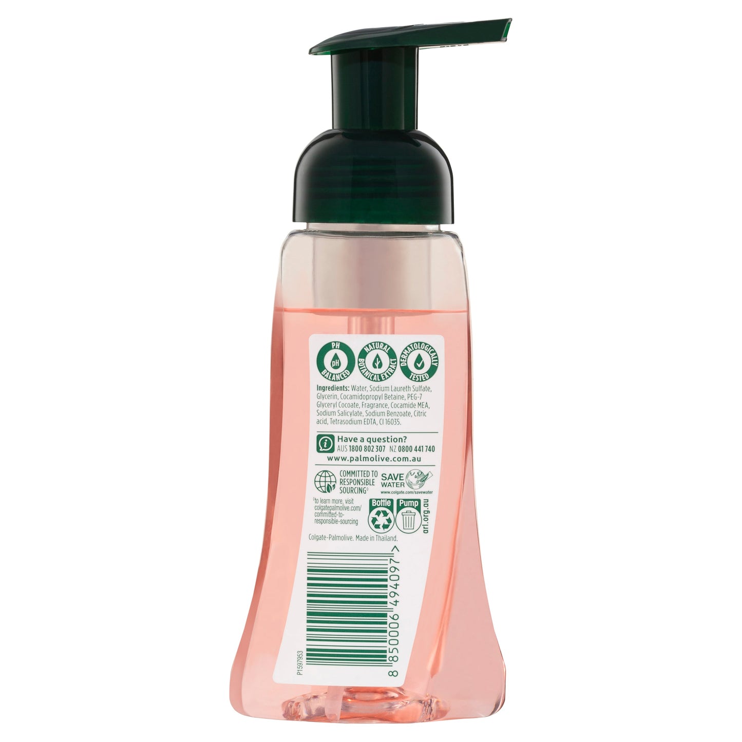 Palmolive Heavenly Hands Foaming Wash Cherry Blossom 250ml Pack of 3