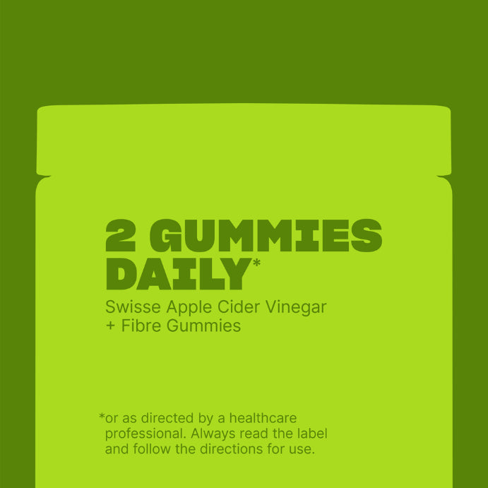Swisse Apple Cider Vinegar + Fibre Gummies 45 Pk