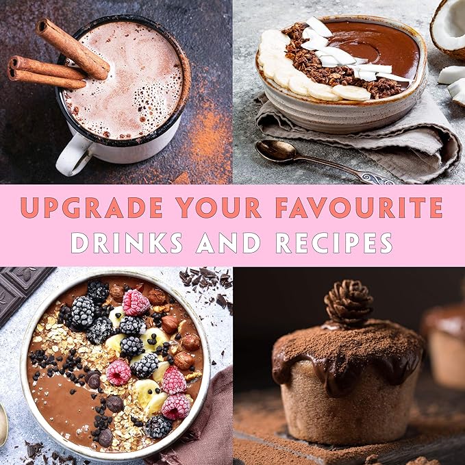 Teelixir Organic Mushroom Cacao Latte (Starring Reishi and Rose) 100g