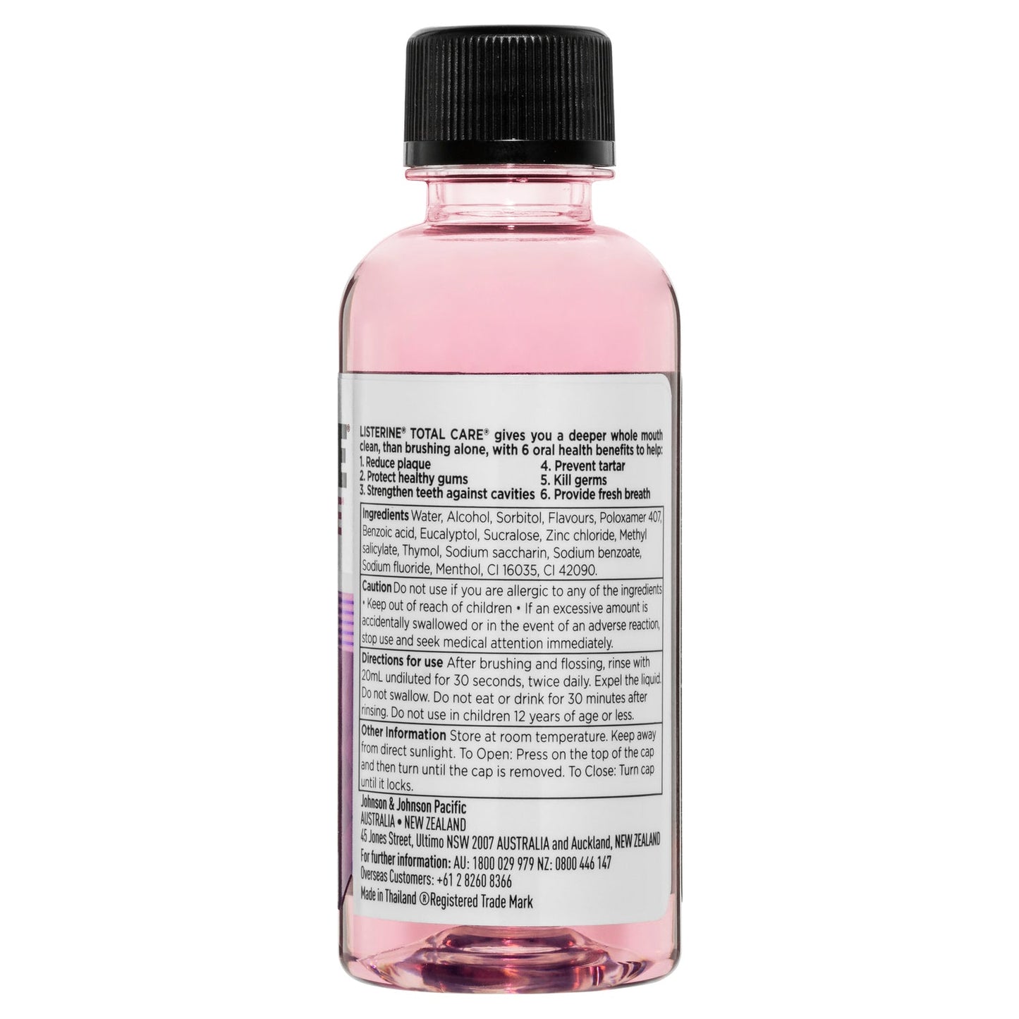 Listerine Mouthwash Total Care 100mL