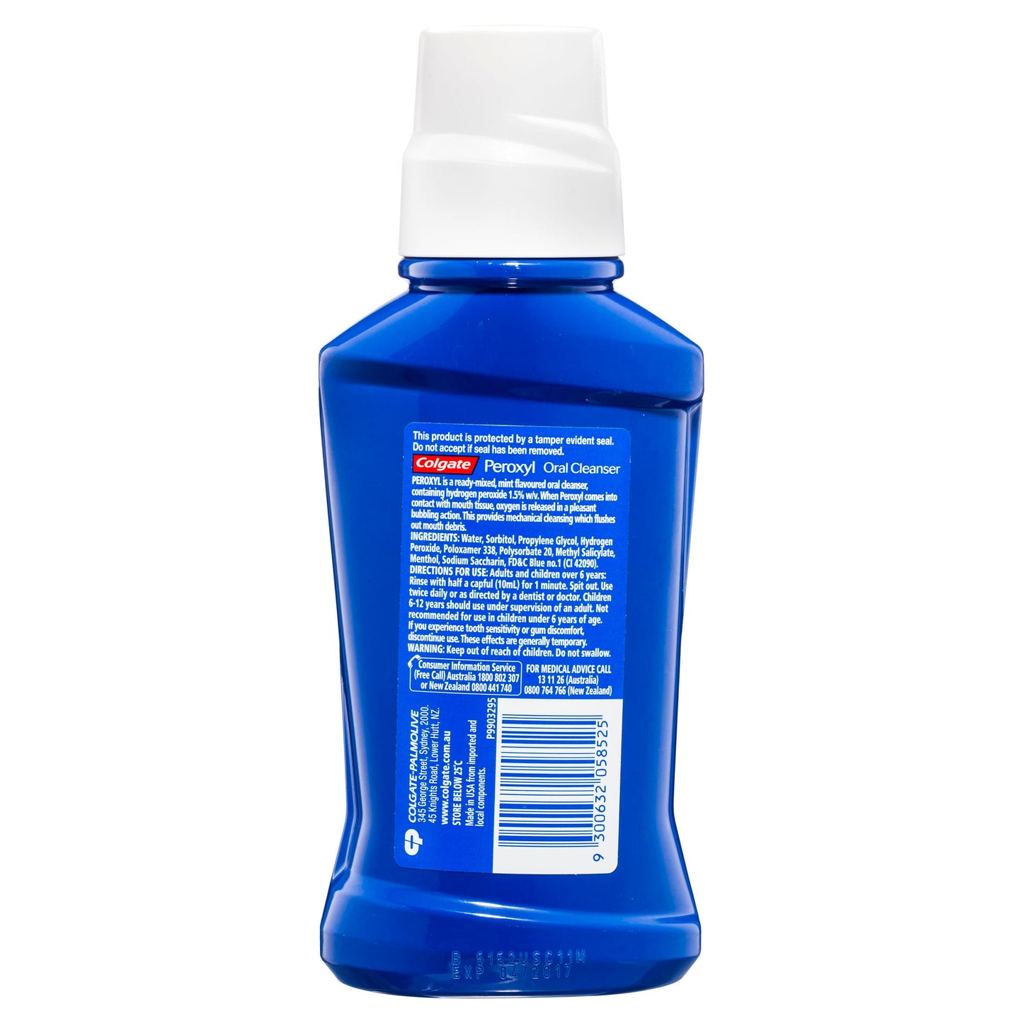 Colgate Peroxyl Oral Cleanser Mint Flavour 236mL