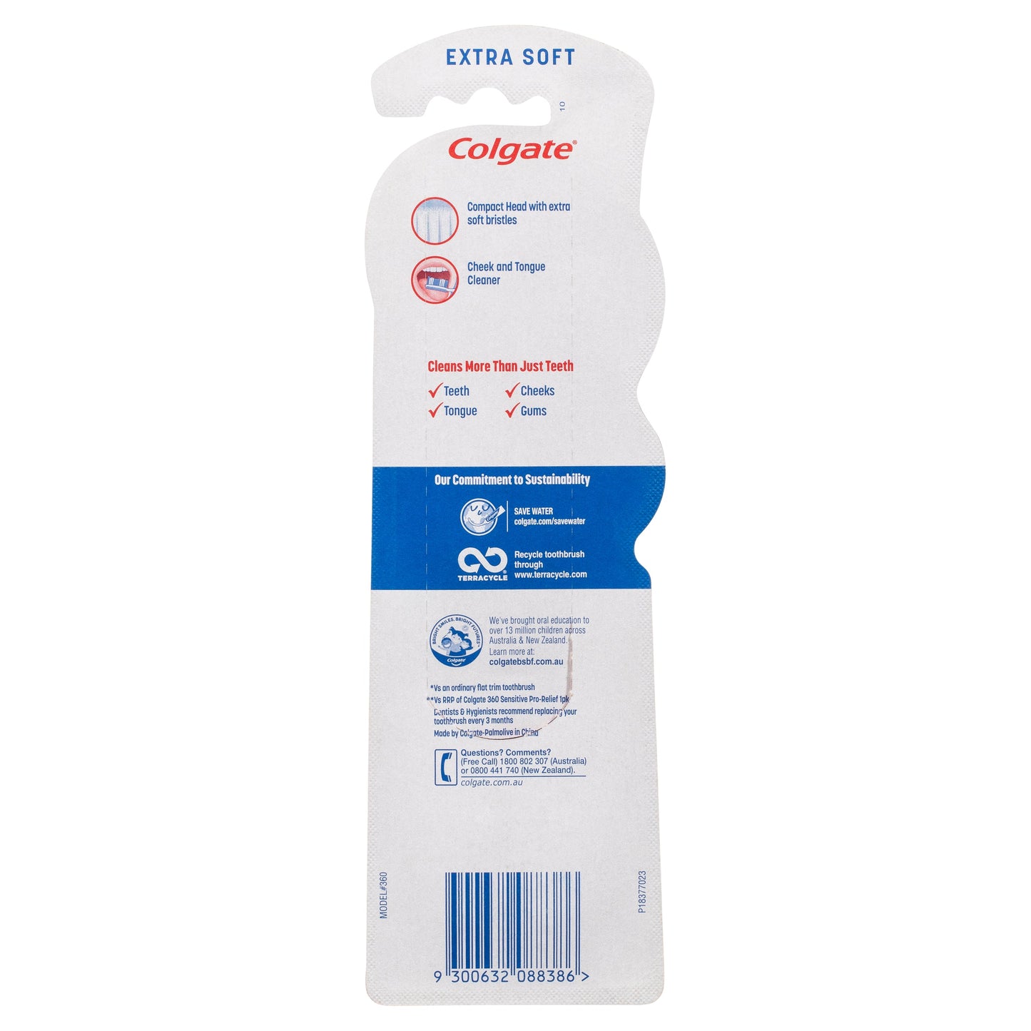 Colgate 360 Sensitive Pro-Relief Sensitive Teeth Pain Toothbrush Extra Soft 2 Pack