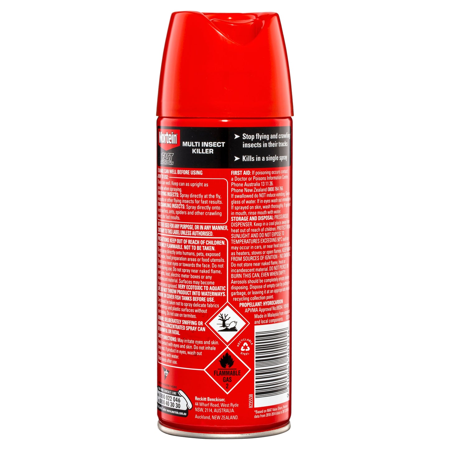 Mortein Fast Knockdown Multi Insect Killer 200g