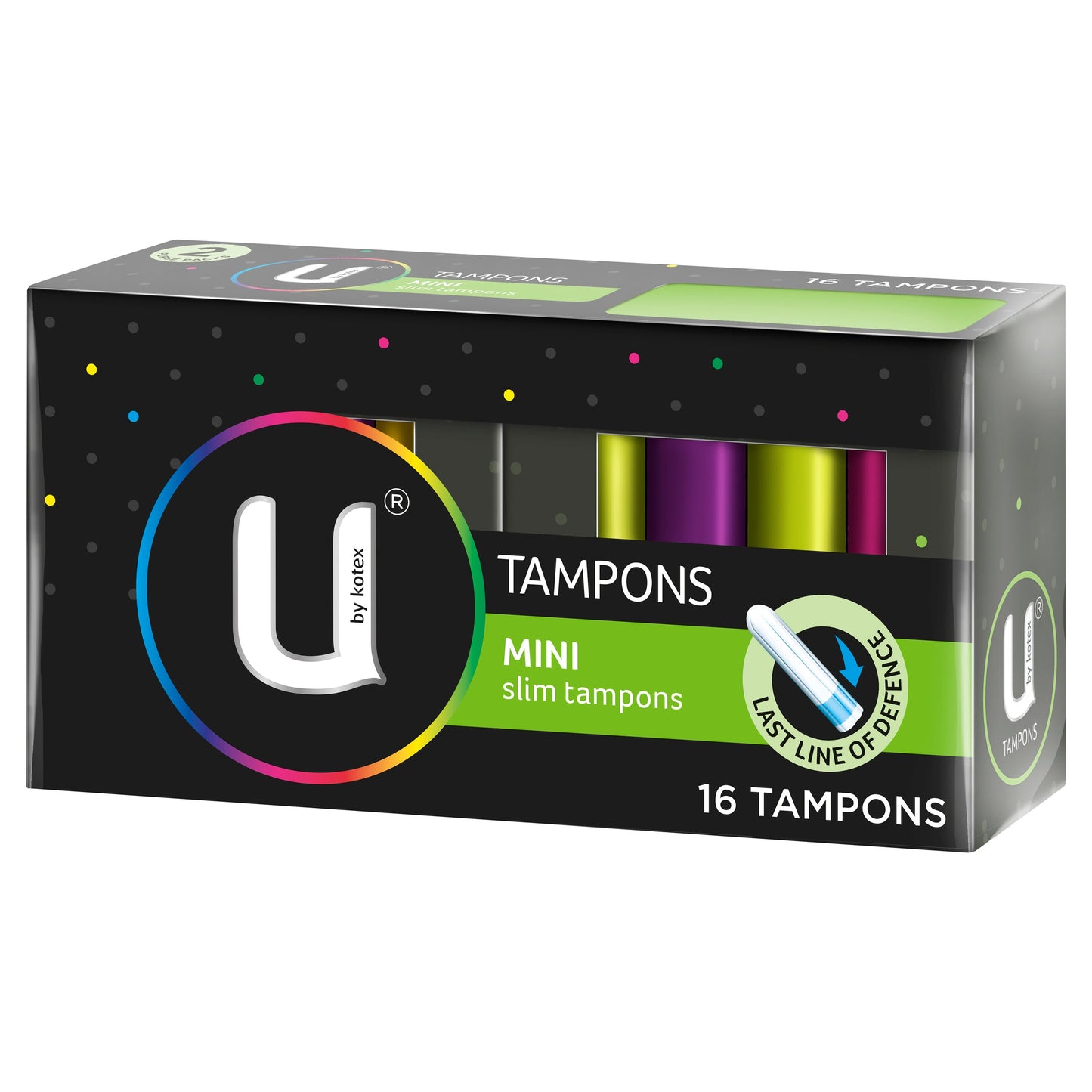 U by Kotex Slim Tampons Mini 16 Pack