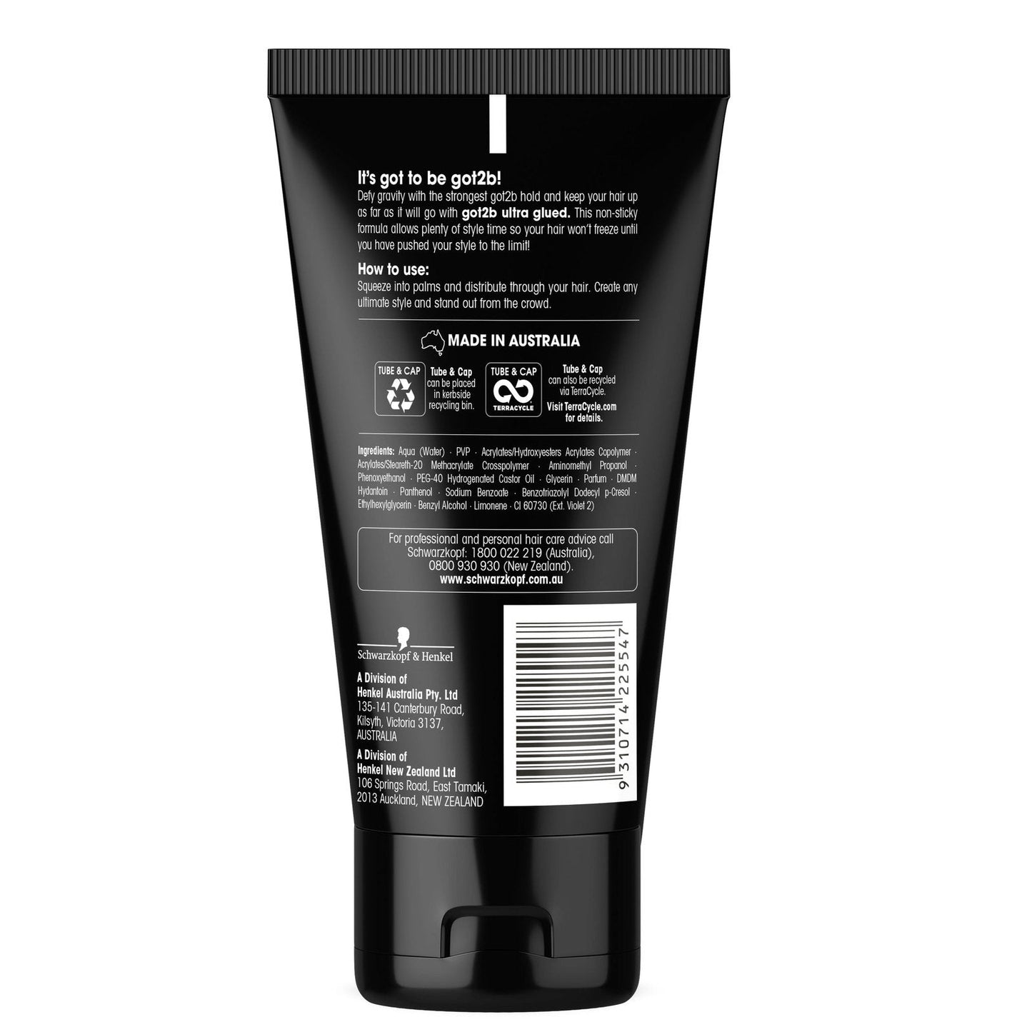 Schwarzkopf Got2b Ultra Glued Gel 150ml