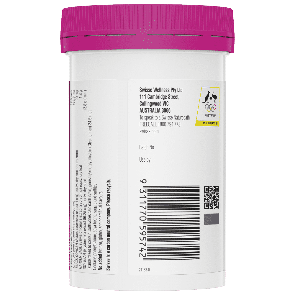 Swisse Menopause Balance 60 Tablets