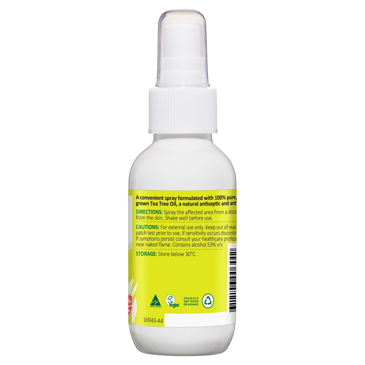 Thursday Plantation Tea Tree Antiseptic Spray with Aloe Vera 100ml