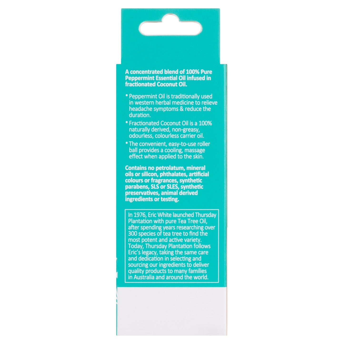 Thursday Plantation Peppermint Headache Pain Relief Roll On 9ml