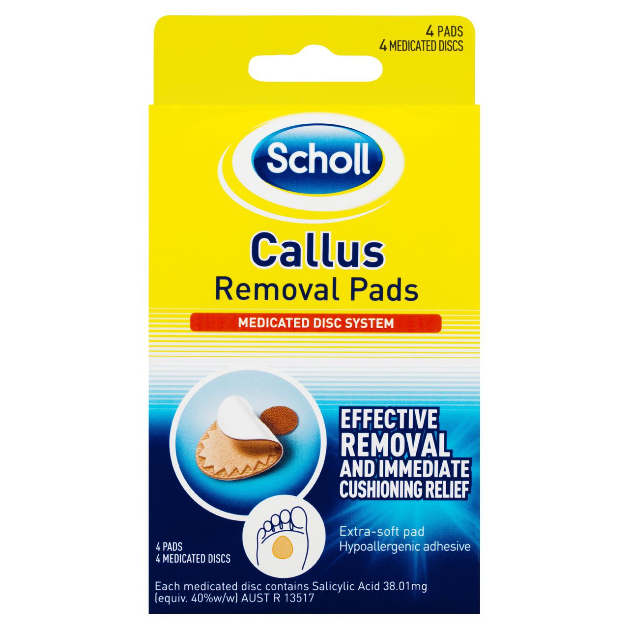 Scholl Callous Removal Pads