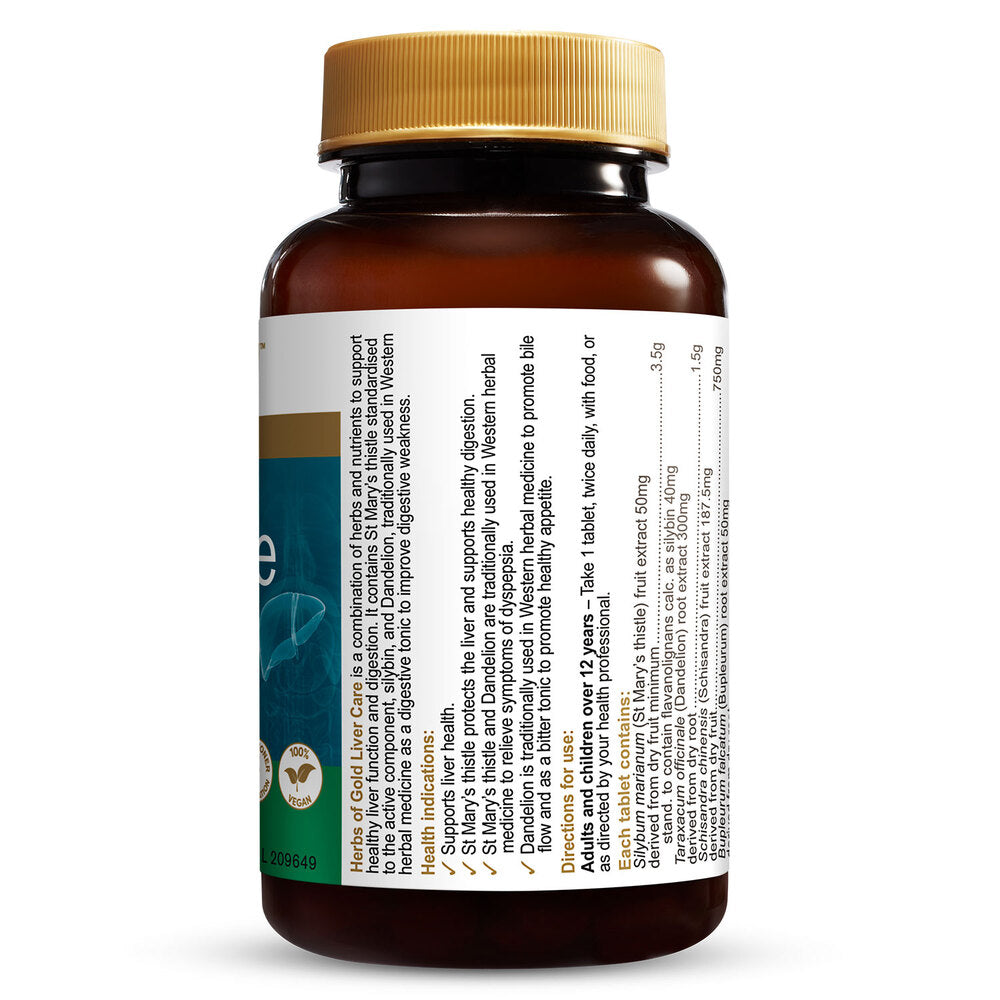 Herbs of Gold Liver Care 60t