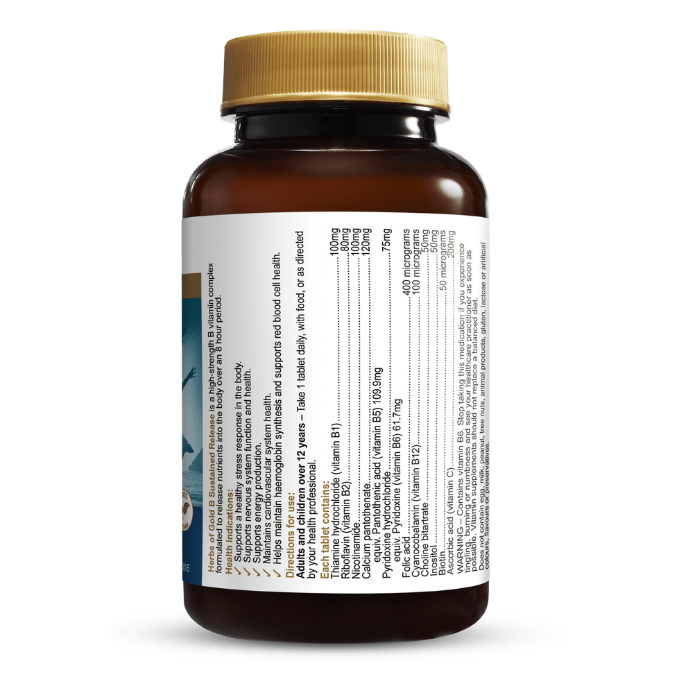 Herbs of Gold B Complete Sustained Release 120t
