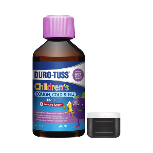 DURO-TUSS Children's Cold and Flu Liquid 200ml