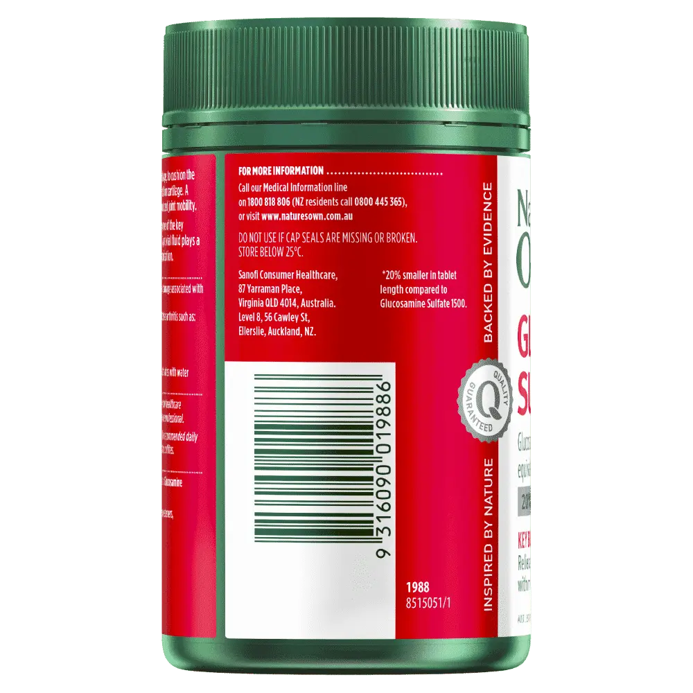 Nature's Own Glucosamine Sulfate 240 Tablets