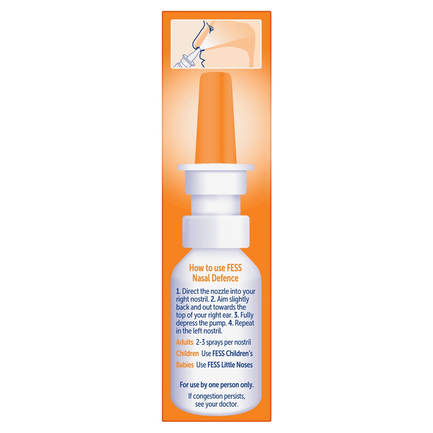 Fess Nasal Defence Spray with Tea Tree Oil & Vitamin E 30ml