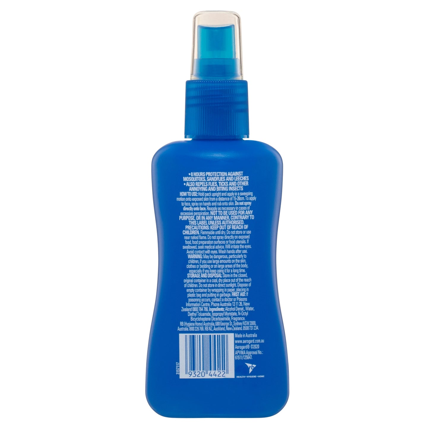 Aerogard Tropical Strength Insect Repellant 135ml Pump