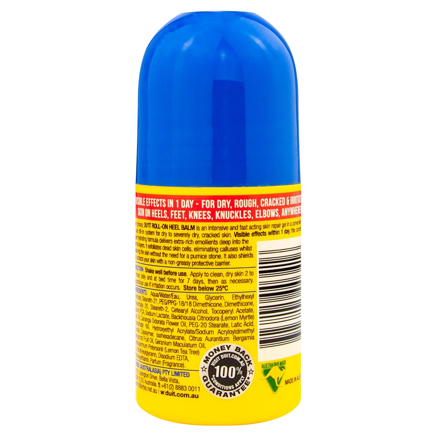 DUIT Roll On Heel Balm 50ml