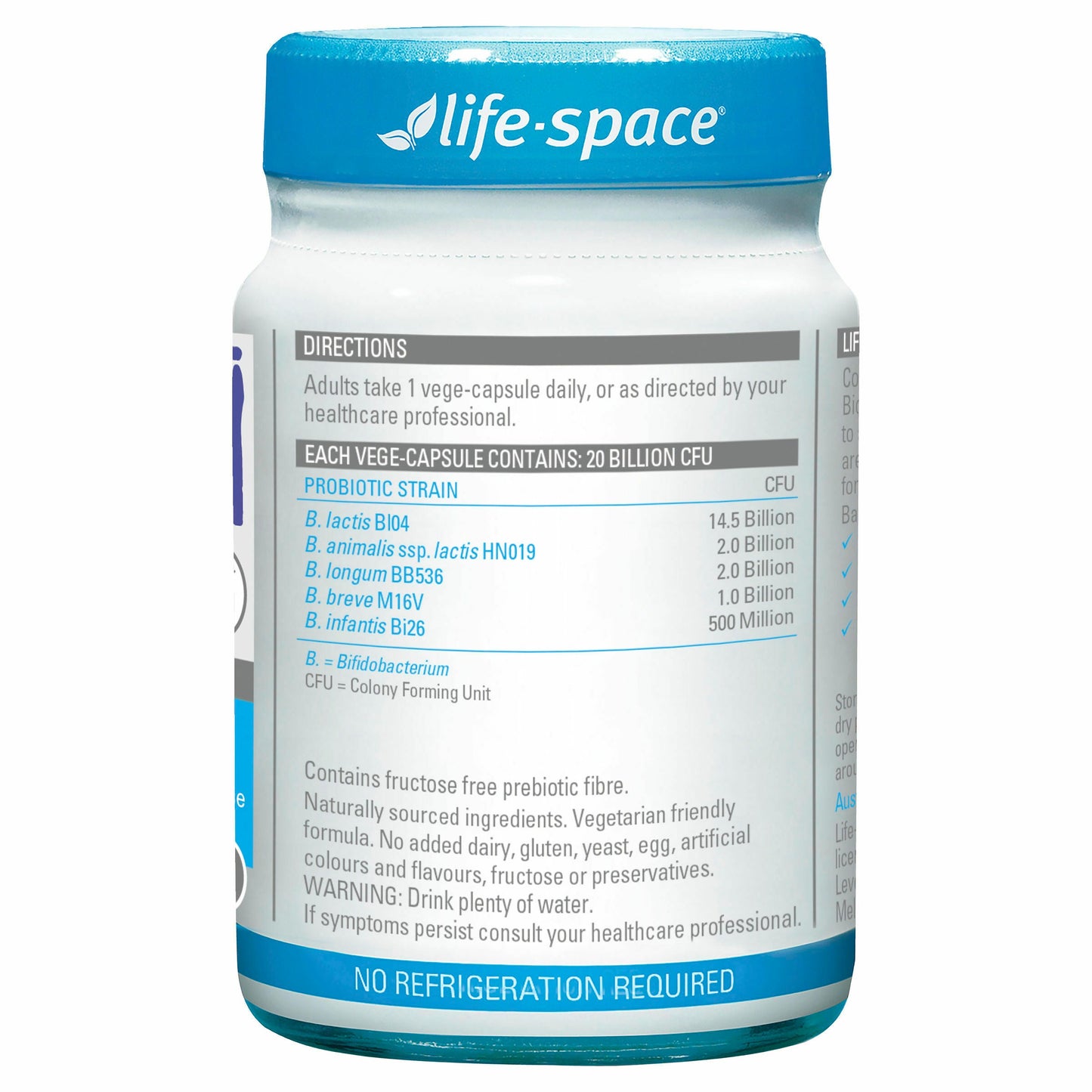 Life Space Bowel Biotic 60 Caps