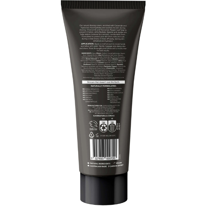 Sukin Men's Shaving Cream 200mL