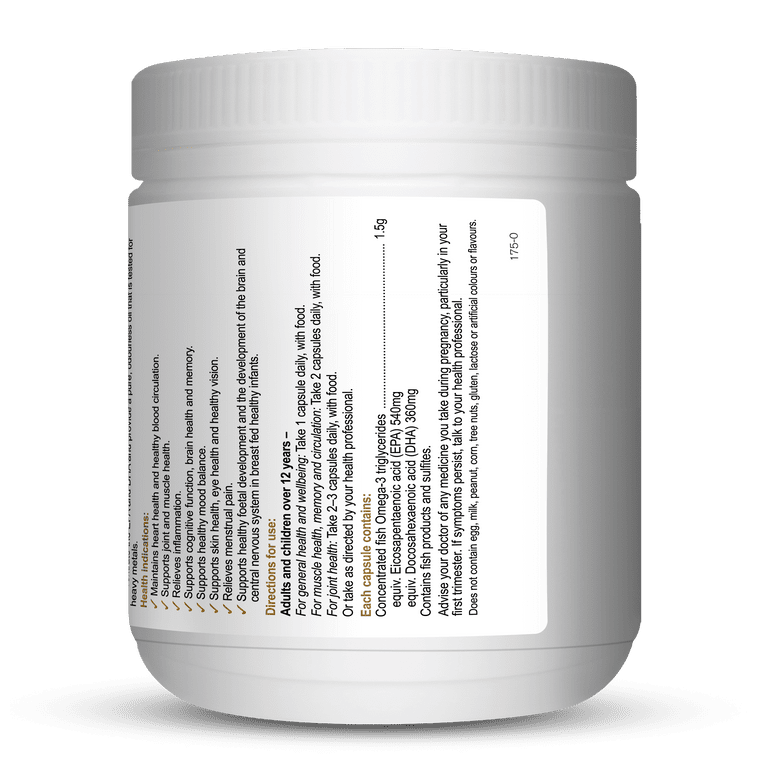 Herbs of Gold Triple Strength Omega-3 150c