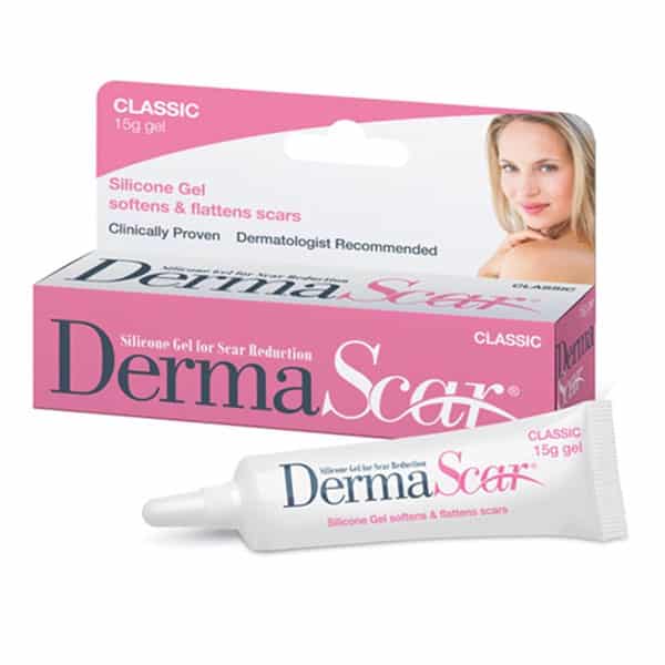 DermaScar Classic Silicone Gel for Scar Reduction 15g
