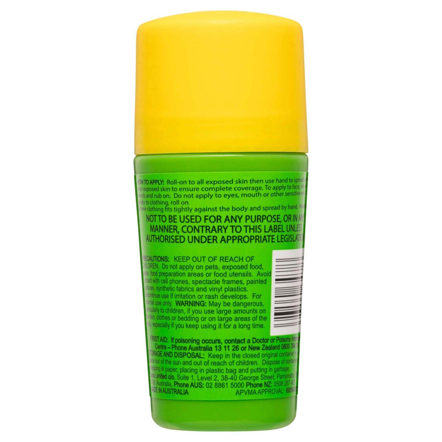 Bushman's Roll-on Personal Insect Repellent 20% Deet 65g