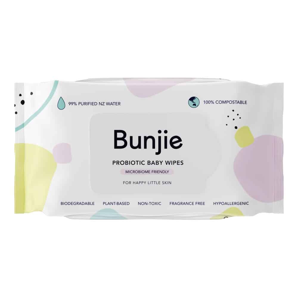 Bunjie Probiotic Baby Wipes 80s