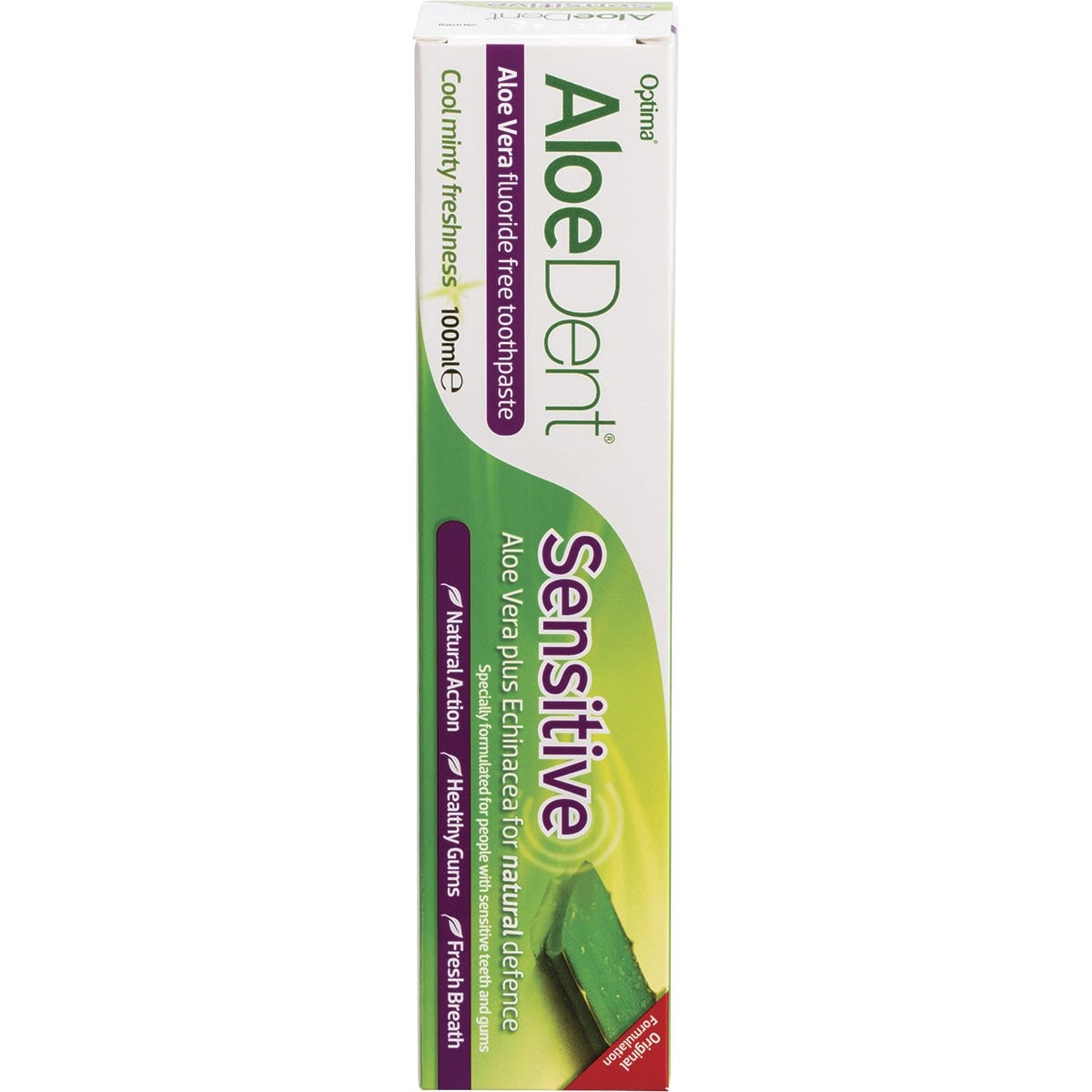 Aloe Dent Toothpaste - Fluoride Free Sensitive 100ml