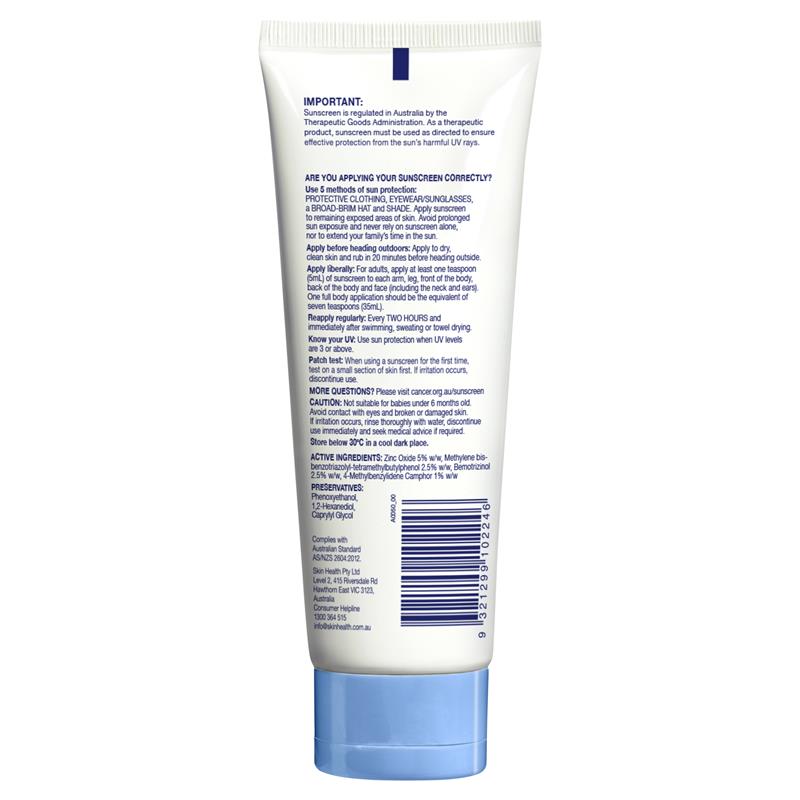 Cancer Council SPF 50+ Sensitive 110ml Tube
