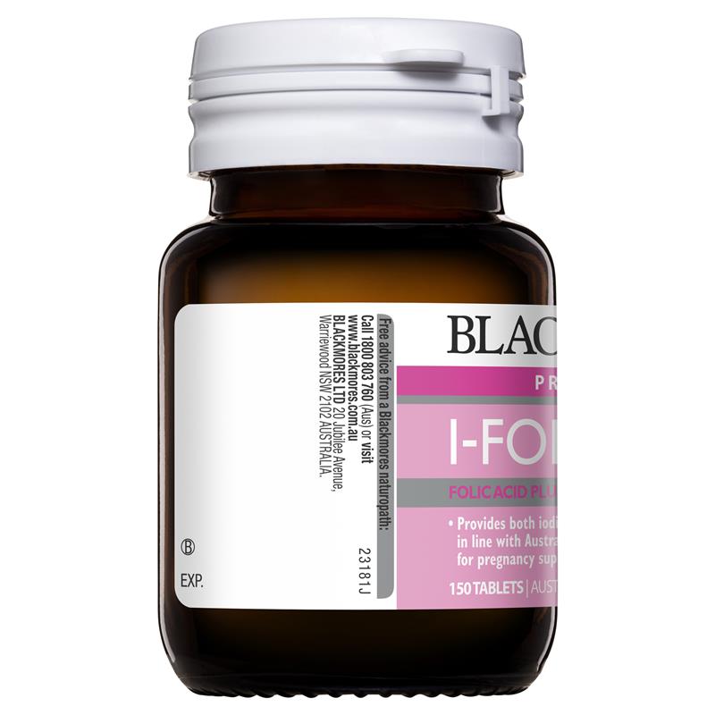 Blackmores Folate 500mcg 90 Tablets