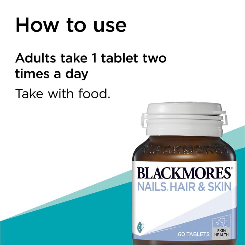 Blackmores Nails Hair & Skin 120 Tablets