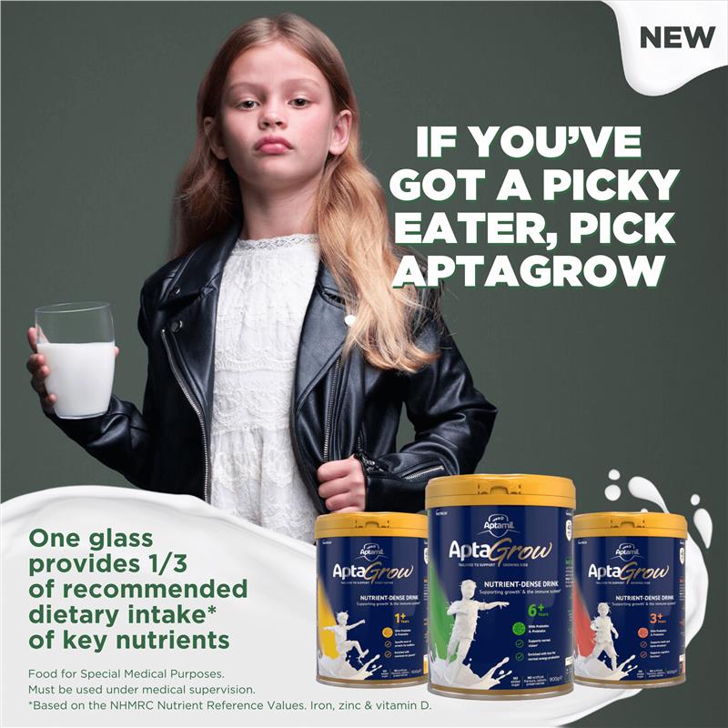 Aptagrow Nutrient-dense Milk Drink From 1+ Years 900g